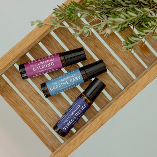 Therapeutic Essential Oil Roll On Trio [Gift Pack]