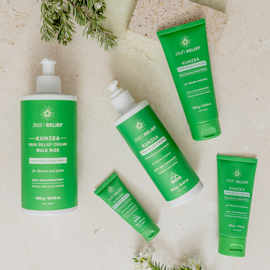 Kunzea Pain Relief Cream [#1 Best Seller in Australia]