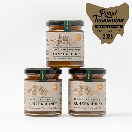 Kunzea Honey - 100% Raw Tasmanian Honey