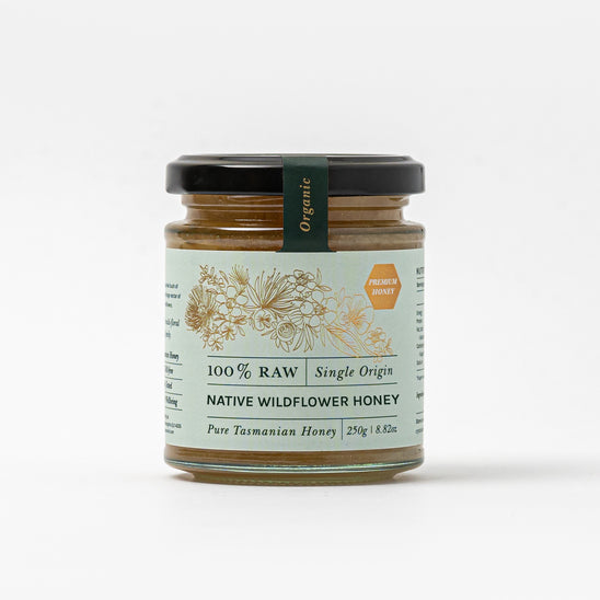 Flinders Island Native Wildflower Honey - 100% Raw, Botanical Blend [NEW LOOK]