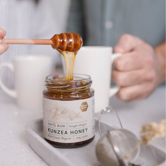 Kunzea Honey - 100% Raw Tasmanian Honey